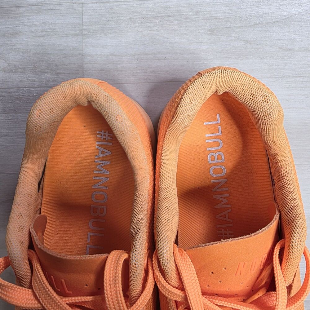 NOBULL Outwork Edge Training Shoes Men's Size 10 Bright Orange Sneakers MINT - Picture 8 of 12